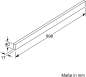 Preview: Siemens LZ49551 Griffleiste Edelstahl 90cm