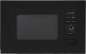 Preview: PKM MW800-20B EB Einbau-Mikrowelle, 800 W, 20 Liter, 6 Stufen, Auftaufunktion, Endsignal, Druckknopf, Drehteller, schwarz