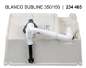 Preview: BLANCO 523743 SUBLINE 350_150-U Keramik Weiß matt ohne Abl. Hauptbecken links