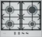 Preview: NEFF T26CIP8N0 N 70 Gaskochfeld 60 cm Edelstahl