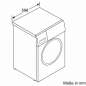 Preview: Siemens WM14N297 Stand-Waschmaschine-Frontlader weiß / B