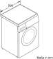 Preview: Siemens WU14UT92 iQ500 Waschmaschine, unterbaufähig - Frontlader 9 kg 1400 U/min.