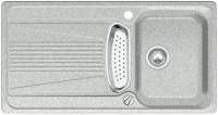BLANCO 512204 VIVA 5 S SILGRANITPuraDur mit Ablauffernbedienung mit Zubehör reversibel Steingrau