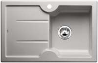 BLANCO 514495 IDESSA 45 S Keramik Alugrau ohne Ablauffernbedienung Becken links 45 cm Untermaß