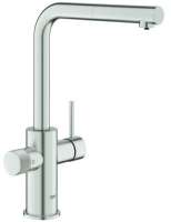 Grohe 30590DC0 Blue Pure Minta Küchenarmatur, ausziehbar, schwenkbar supersteel