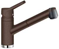 Blanco 514939 Actis-S Küchenarmatur mit ausziehbarer Schlauchbrause Cafe