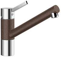 BLANCO 518422 TIVO SILGRANIT-Look zweifarbig, cafe/chrom, Niederdruck