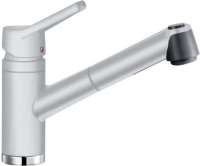 BLANCO 512931 ACTIS-S, Messing SILGRANIT-Look, steingrau, Hochdruck