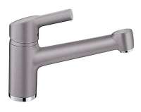 Blanco 514885 ELIPSO II, Messing SILGRANIT-Look, alumetallic, Niederdruck