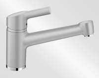Blanco 514902 ELIPSO II, Messing SILGRANIT-Look, seidengrau, Hochdruck