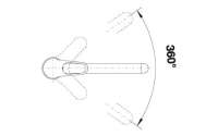 BLANCO 514973 WEGA, Messing SILGRANIT-Look, seidengrau, Hochdruck