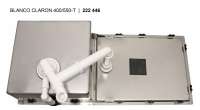 BLANCO 516153 CLARON 400/550-T-U, Edelstahl Seidenglanz, ohne Ablauffernbedienung, Hauptbecken links, 600 mm Untermaß