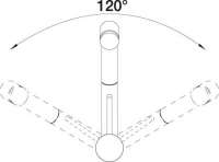 BLANCO 518427 TIVO-S, Messing SILGRANIT-Look zweifarbig, seidengrau/chrom, Niederdruck