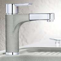 BLANCO 520751 PYLOS-S HD perlgrau/chrom