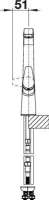 BLANCO 521284 AVONA-S, Messing SILGRANIT-Look, cafe, Hochdruck