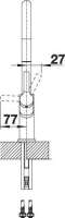 BLANCO 521378 CARENA-S Vario, Messing SILGRANIT-Look zweifarbig, cafe/chrom, Hochdruck
