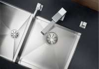 BLANCO 521603 ZEROX 400/550-T-IF/N Edelstahl Becken links