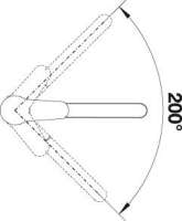 BLANCO 521711 VITIS-S Messing SILGRANIT-Look, muskat, Hochdruck