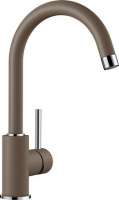 BLANCO 521729 MIDA Messing SILGRANIT-Look, muskat, Hochdruck