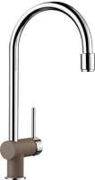 BLANCO 521740 BLANCO FILO-S Messing SILGRANIT-Look zweifarbig, muskat/chrom, Hochdruck