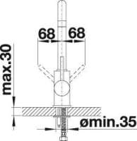 BLANCO 523112 MILI HD Messing SILGRANIT-Look, muskat, Hochdruck