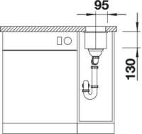 BLANCO 523404 SUBLINE 160-U PD muskat