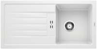 BLANCO 524229 FAVUM 45 S SILGRANIT Weiß ohne Ablauffernbedienung Reversibel, 450 mm Untermaß