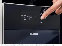 BLANCO 527657 Set Trinkwasserarmatur Choice Icona Schwarz Matt + Kühl- und Karbonisierungseinheit Choice.All