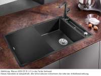 Blanco 522187 AXIA III XL 6 S Granitspüle muskat