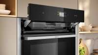NEFF B64VS71N0 N 90 Einbau-Backofen mit Dampfunterstützung 60 x 60 cm Edelstahl