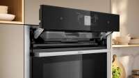 NEFF B64VT73N0 N 90 Einbau-Backofen mit Dampfunterstützung 60 x 60 cm Edelstahl