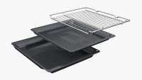 NEFF B64VT73N0 N 90 Einbau-Backofen mit Dampfunterstützung 60 x 60 cm Edelstahl