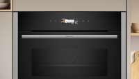 NEFF C24MR21N0 N 70 Kompaktbackofen mit Mikrowelle 60 x 45 cm Edelstahl