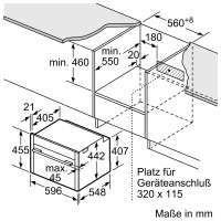 NEFF C24MR21N0 N 70 Kompaktbackofen mit Mikrowelle 60 x 45 cm Edelstahl