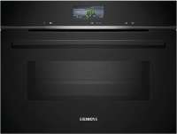 Siemens CM776G1B1 iQ700, Einbau-Kompaktbackofen mit Mikrowellenfunktion, 60 x 45 cm, schwarz
