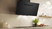 Preview: NEFF D85IFN1S0 N 50 Wandesse 80 cm Klarglas schwarz bedruckt