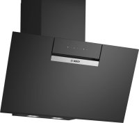 BOSCH DWK87FN60 Serie 4 Wandesse 80 cm Klarglas schwarz bedruckt