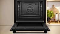 NEFF E1CCD2AK1 N 30 Einbau-Herd 60 x 60 cm Schwarz