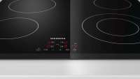 Siemens ET651BF17E iQ300, Elektrokochfeld, 60 cm, Schwarz