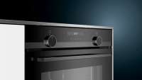 Siemens HB417GUB0 iQ500, Einbau-Backofen, 60 x 60 cm, Schwarz