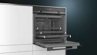Siemens HB417GUB0 iQ500, Einbau-Backofen, 60 x 60 cm, Schwarz