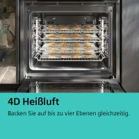 Preview: Siemens HB876G2B0 iQ700 Einbau-Backofen 60 x 60 cm Schwarz, Edelstahl