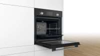 BOSCH HBD234FB65 Einbau-Backofen-Set Einbau-Backofen, Induktionskochfeld (HBF133BA0 + PUE61RBB6E)