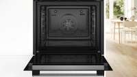 Preview: BOSCH HBD271FB87 Einbau-Backofen-Set Einbau-Backofen, Kochfeld mit Dunstabzug (Induktion) (HBA171BB3 + PVS811B16E)