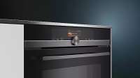Siemens HM876G2B0 iQ700, Einbau-Backofen mit Mikrowellenfunktion, 60 x 60 cm, Schwarz, Edelstahl