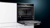 Siemens HM876G2B0 iQ700, Einbau-Backofen mit Mikrowellenfunktion, 60 x 60 cm, Schwarz, Edelstahl