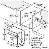 Siemens HM876G2B0 iQ700, Einbau-Backofen mit Mikrowellenfunktion, 60 x 60 cm, Schwarz, Edelstahl