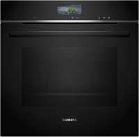 Siemens HR736G1B1 iQ700 Einbau-Backofen mit Dampfunterstützung 60 x 60 cm Schwarz, Edelstahl