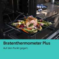 Siemens HS858GXB6 iQ700 Einbau-Dampfbackofen 60 x 60 cm Schwarz, Edelstahl