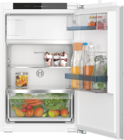 BOSCH KIL22VFE0 Einbau-Kühlschrank mit Gefrierfach, 88 x 56 cm, Flachscharnier Multi Box XXL Super Cooling